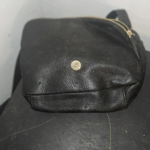 Black leather purse - Picture 4 of 4